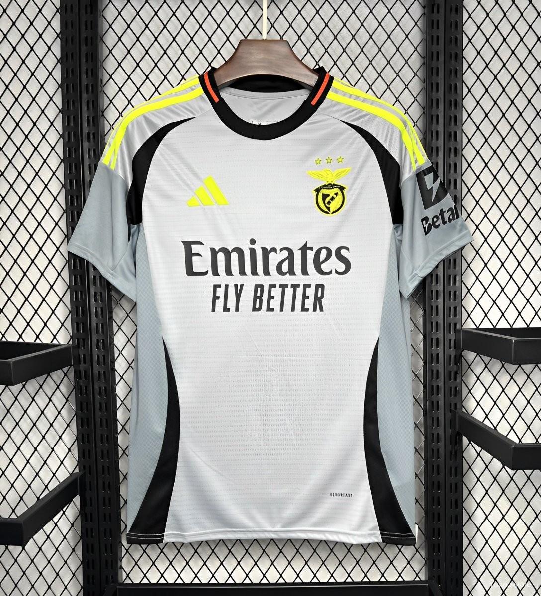 Camiseta de fútbol SL Benfica 2024/25 TERCERA MANGA CORTA VERSION FAN